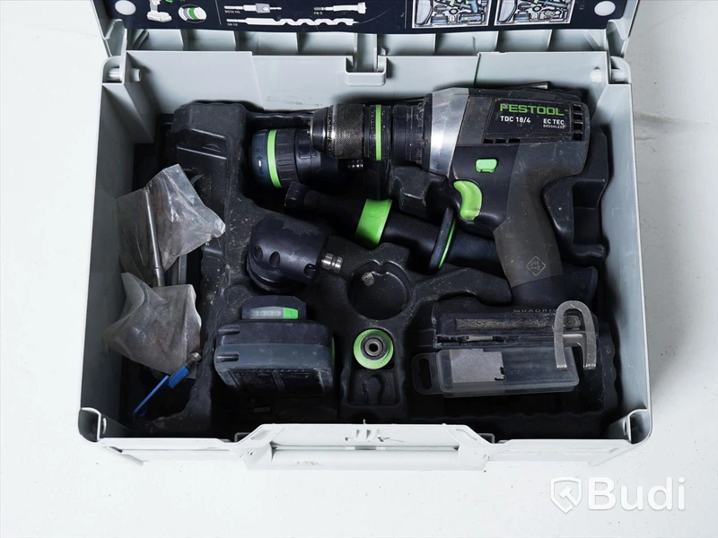 Slagskruvdragare - Festool Quadrive TPC 18/4  inkl. batteri och förvaringslåda