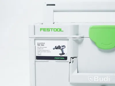 Slagskruvdragare - Festool Quadrive TPC 18/4  inkl. batteri, laddare och förvaringslåda