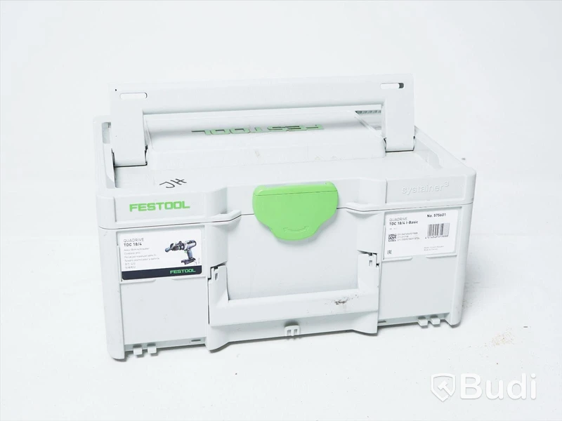 Slagskruvdragare - Festool Quadrive TPC 18/4  inkl. batteri, laddare och förvaringslåda