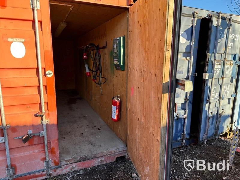 CONTAINER Isolerd  20 fot med el