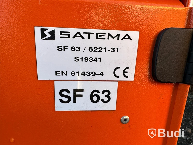 Elcentral 63 A Byggcentral SATEMA SF 63 / 6221-31