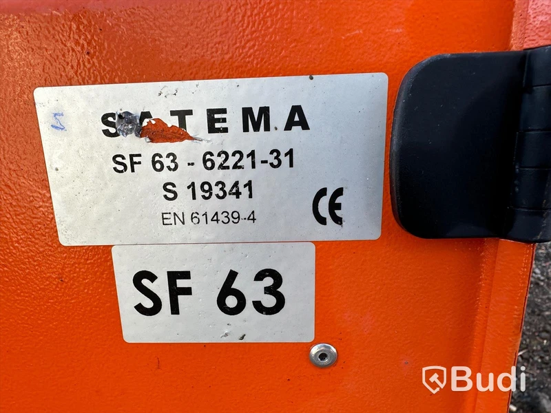 Elcentral 63 A Byggcentral SATEMA SF 63 / 6221-31