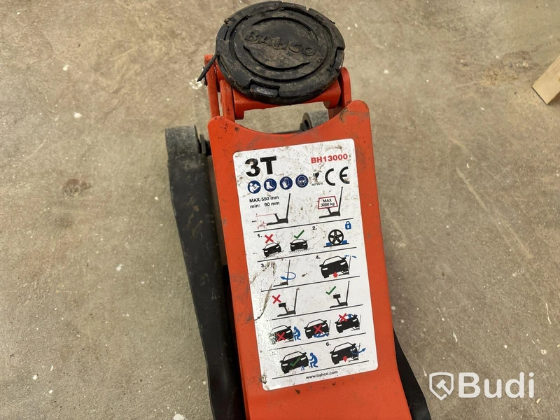 Domkraft 3-ton Bahco