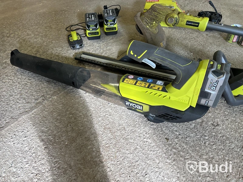 Grästrimmer, häcksax & blås. Ryobi