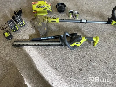 Grästrimmer, häcksax & blås. Ryobi
