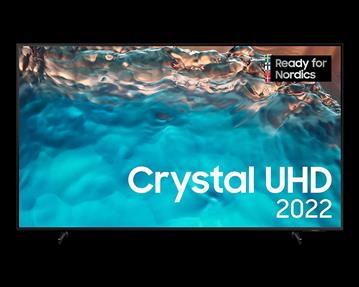 TV Samsung 65" BU8005 Crystal UHD 4K Smart TV -2023 inkl väggfäste