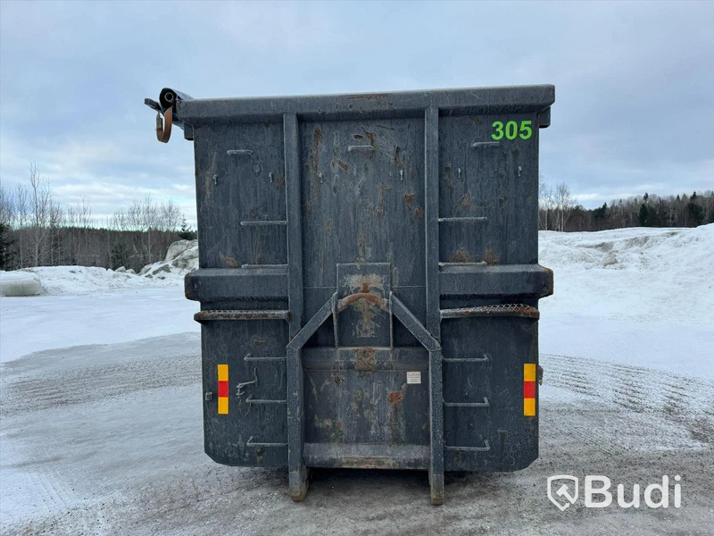 Lastväxlarcontainer Lastväxlarflak 38m2 med täckning