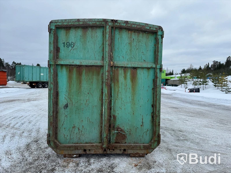 Lastväxlarcontainer Lastväxlarflak 38m3 med dörrar nr196
