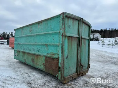 Lastväxlarcontainer Lastväxlarflak 38m3 med dörrar nr196
