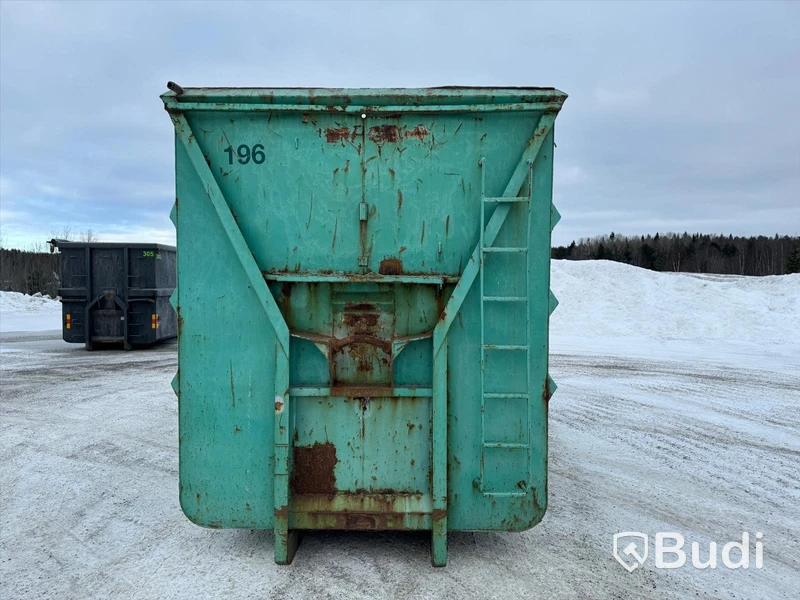 Lastväxlarcontainer Lastväxlarflak 38m3 med dörrar nr196