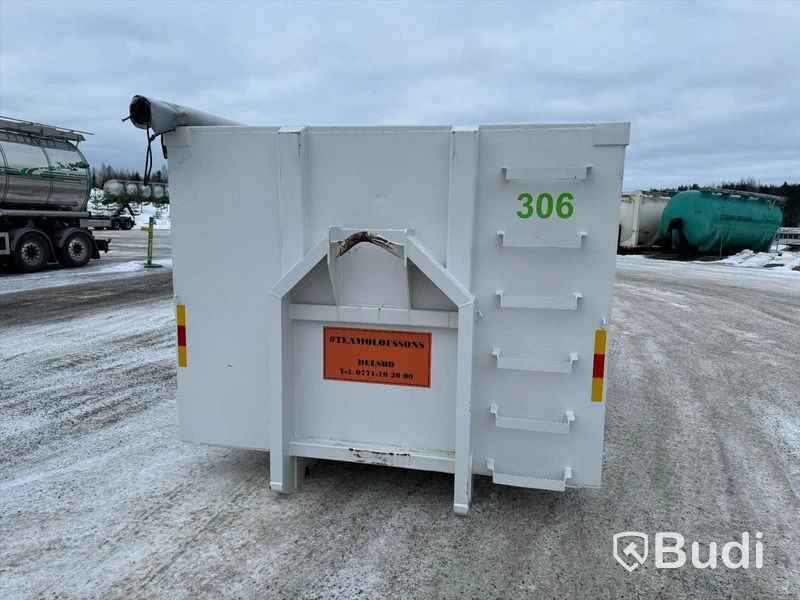 SPANNMÅLSFLAK ca 25m2 med kapell hydraulisk öppning nr306