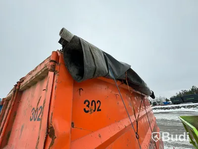 Lastväxlarcontainer Lastväxlarflak 38m2 med täckning CMT