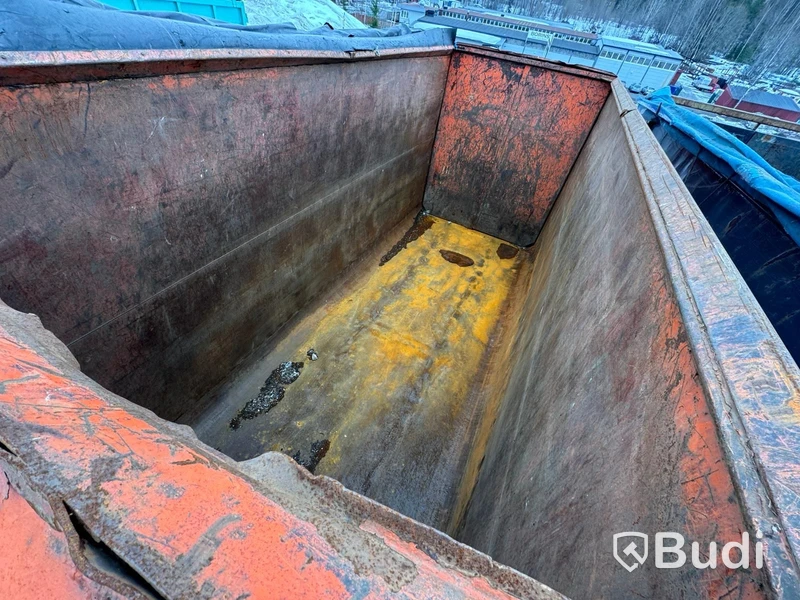 Lastväxlarcontainer Lastväxlarflak 38m2 med täckning CMT