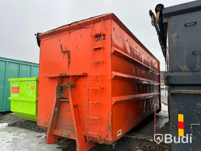 Lastväxlarcontainer Lastväxlarflak 38m2 med täckning CMT