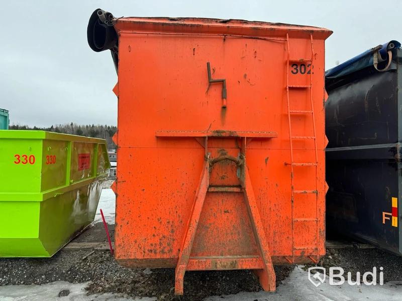 Lastväxlarcontainer Lastväxlarflak 38m2 med täckning CMT