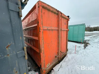 Lastväxlarcontainer Lastväxlarflak 38m2 med täckning CMT