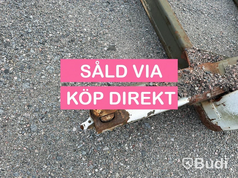 Lastväxlarram med containerfäste