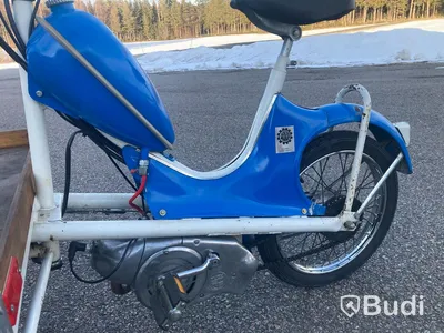 Flakmoped Puch 50cc S 50 D 3-växlad
