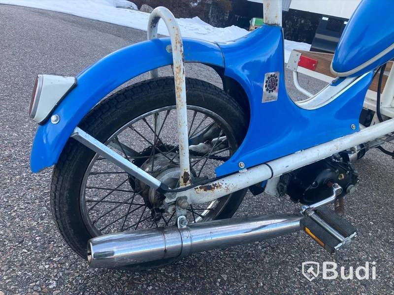 Flakmoped Puch 50cc S 50 D 3-växlad