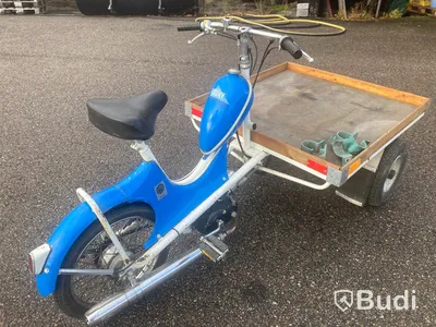 Flakmoped Puch 50cc S 50 D 3-växlad