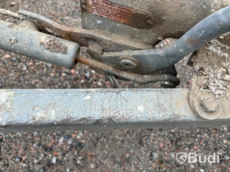 Tippbar släpvagn Igass 1,25 SC, -1991 (rep-objekt)