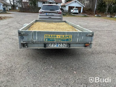 Tippbar släpvagn Igass 1,25 SC, -1991 (rep-objekt)