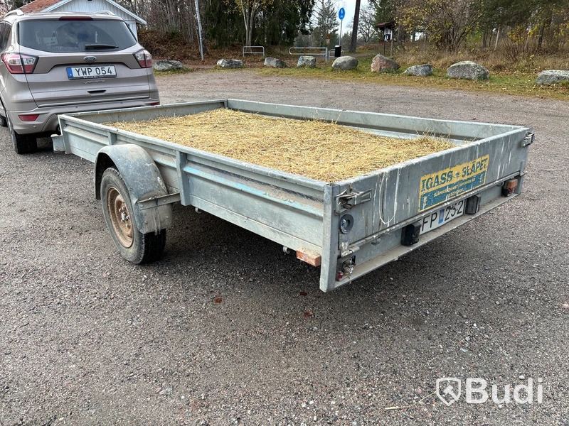 Tippbar släpvagn Igass 1,25 SC, -1991 (rep-objekt)