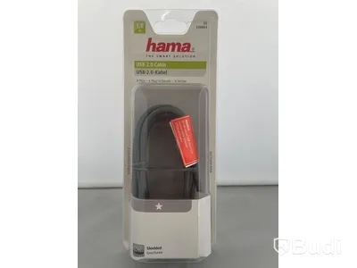Hama USB 2.0 Cabel, 4st. Ny, Obruten förpackning
