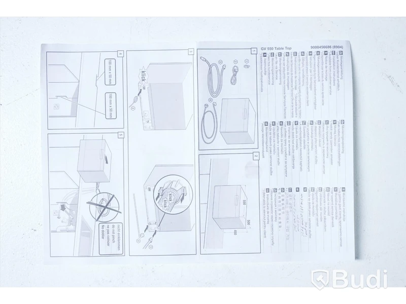 Diskmaskin SIEMENS 50 cm bred 55 cm hög