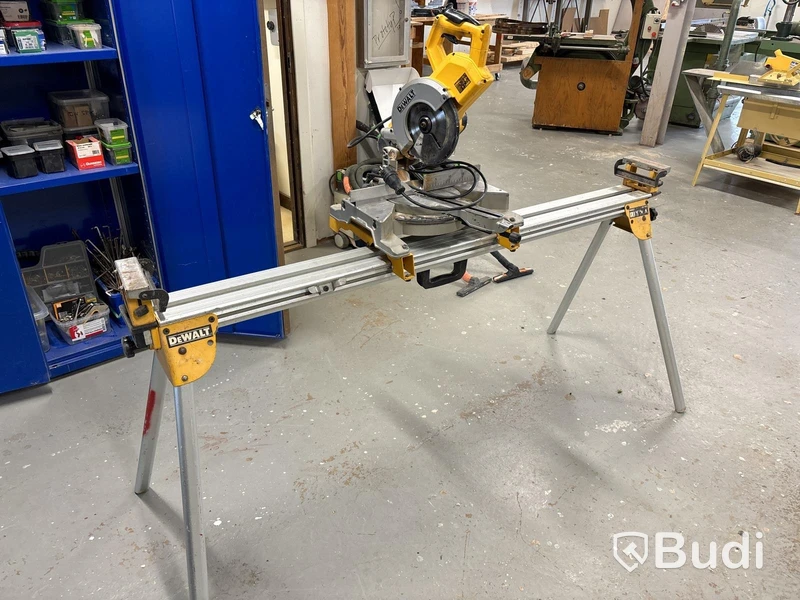 Kap- & gersåg med stativ, DeWalt