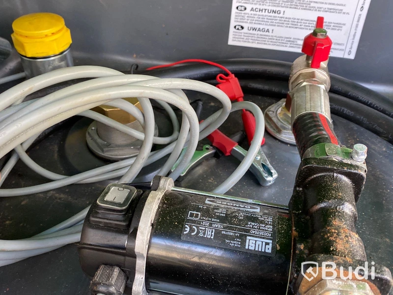 Dieseltank med pump 430l