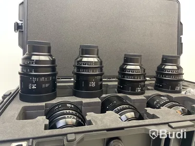 7 st. Kameraobjektiv med skyddsväska, Sigma för Sony E-mount