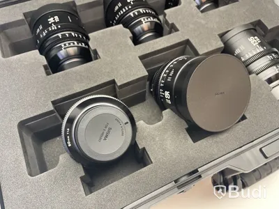 7 st. Kameraobjektiv med skyddsväska, Sigma för Sony E-mount