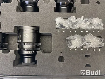 7 st. Kameraobjektiv med skyddsväska, Sigma för Sony E-mount