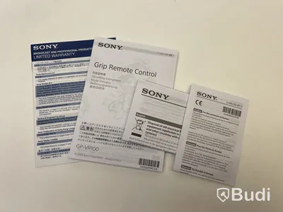Handgrepp med fjärrkontroll Sony GP-VR100