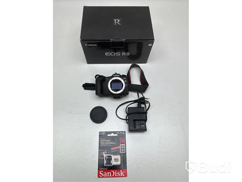 Kamerahus Canon EOS R8 inkl. stativ