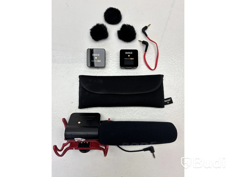Mikrofon Rode Videomic inkl 2 st. Rode Wireless Go II