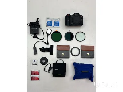 Kamerahus Canon EOS R5C inkl. diverse tillbehör