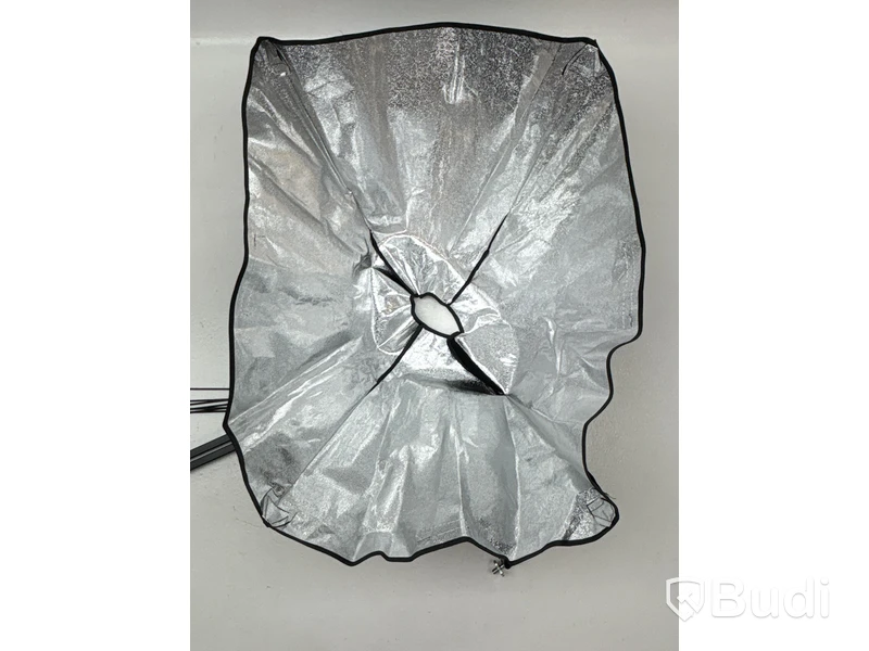 Softbox med stativ och väska