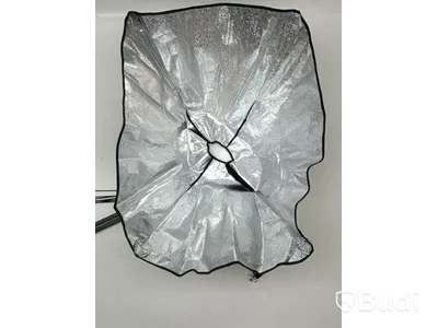 Softbox med stativ och väska