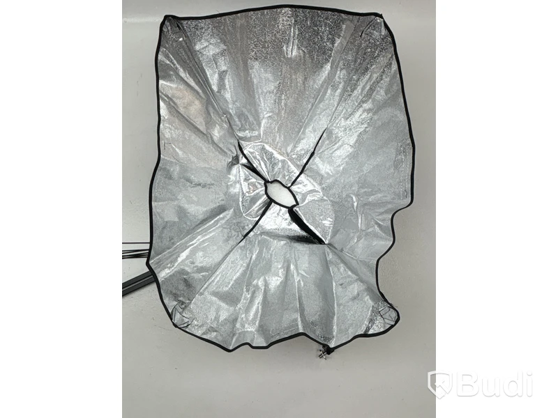 Softbox med stativ och väska