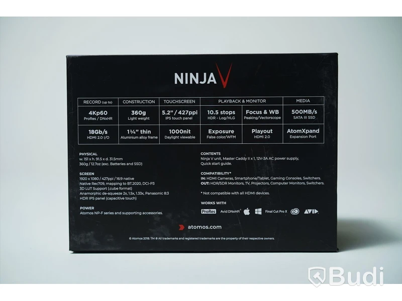 Monitor / Atomos Ninja V.