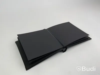 5st Blandade Fotoalbum Premium Läder Handgjord