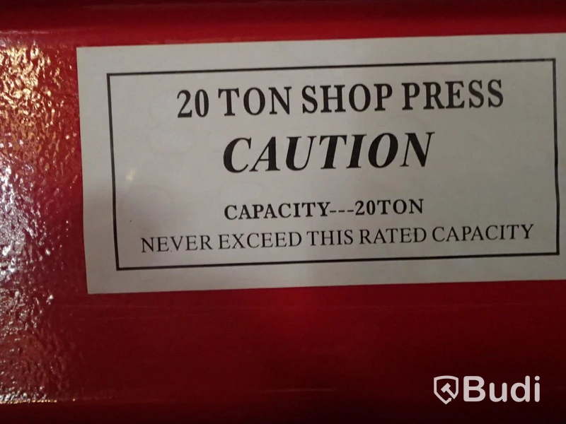 Hydraulpress 20 ton