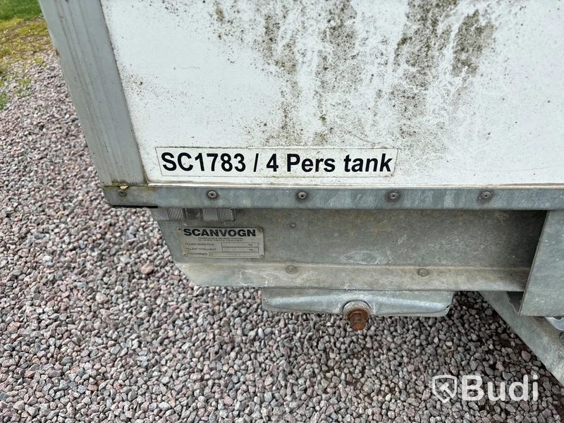 Rastvagn Scanvogn SC1783 / 4 pers