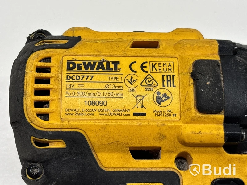 6 st elhandmaskiner Dewalt