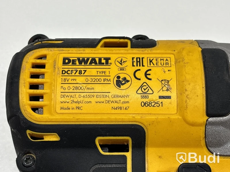 6 st elhandmaskiner Dewalt