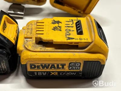 6 st elhandmaskiner Dewalt