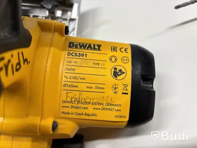 6 st elhandmaskiner Dewalt