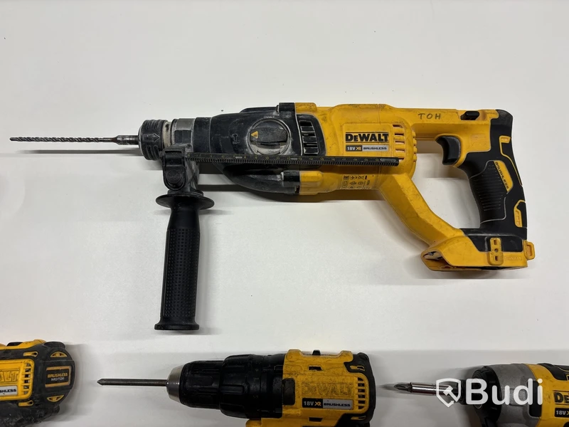6 st elhandmaskiner Dewalt